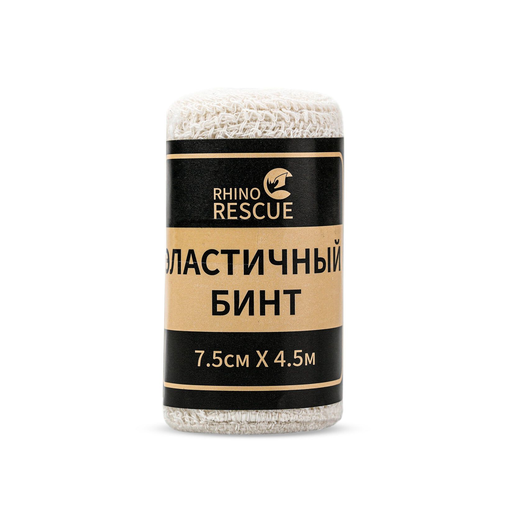 Эластичный бинт бандаж RHINO Rescue Elastic Crepe Bandage PZBD0016, фото 4