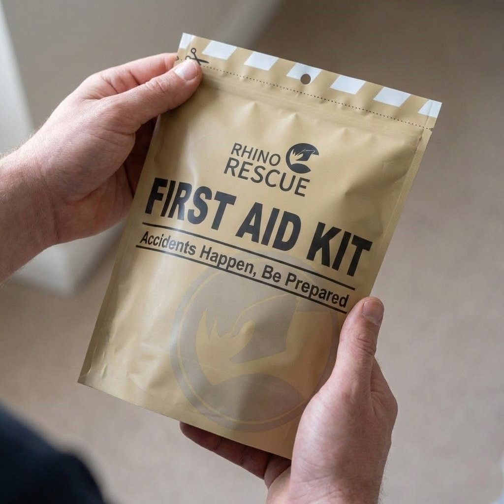 Набор первой медицинской помощи Rhino Rescue First Aid Kit (10 предметов), фото 8