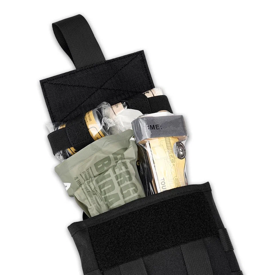 Тактическая аптечка RHINO Rescue IFAK QF-002M (чёрная), фото 6