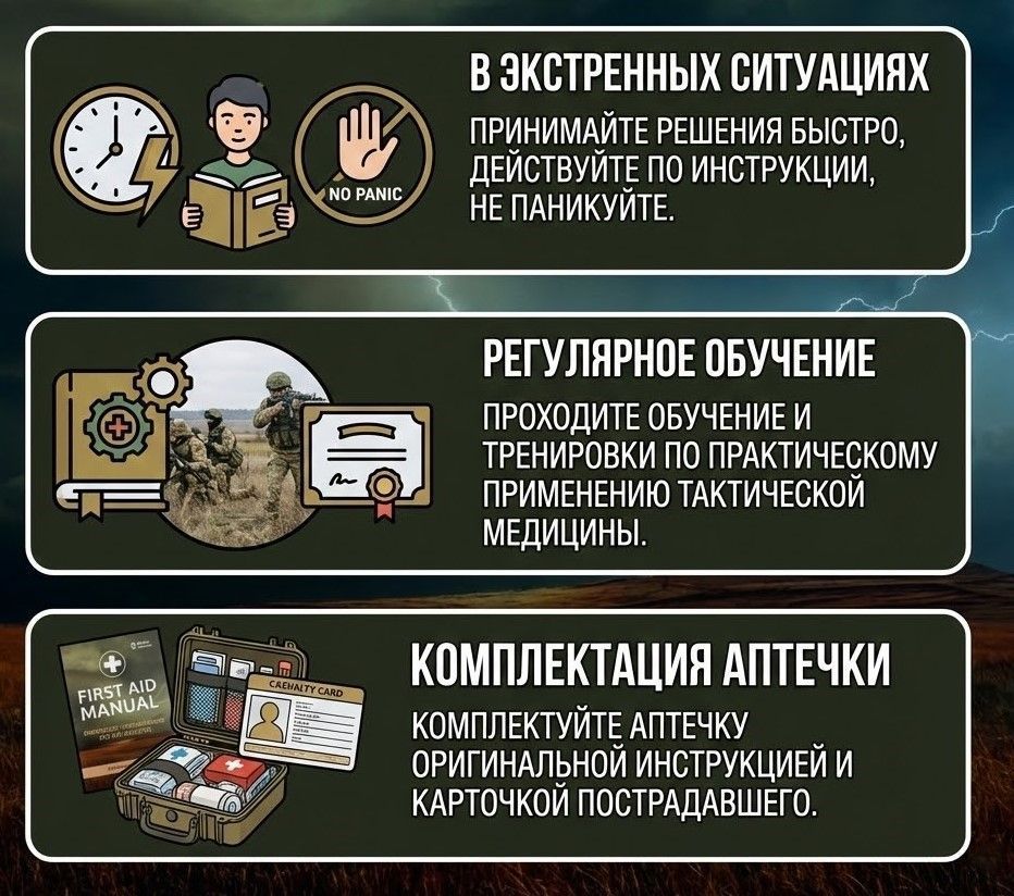 Инструкция по оказанию первой помощи в чрезвычайных ситуациях Rhino Rescue, фото 6