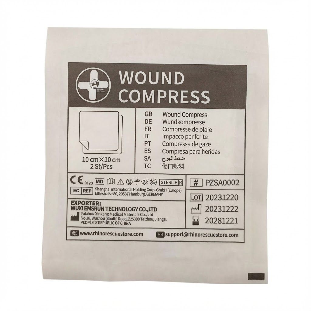Раневая повязка (компресс) RHINO Rescue Wound Compress, фото 2
