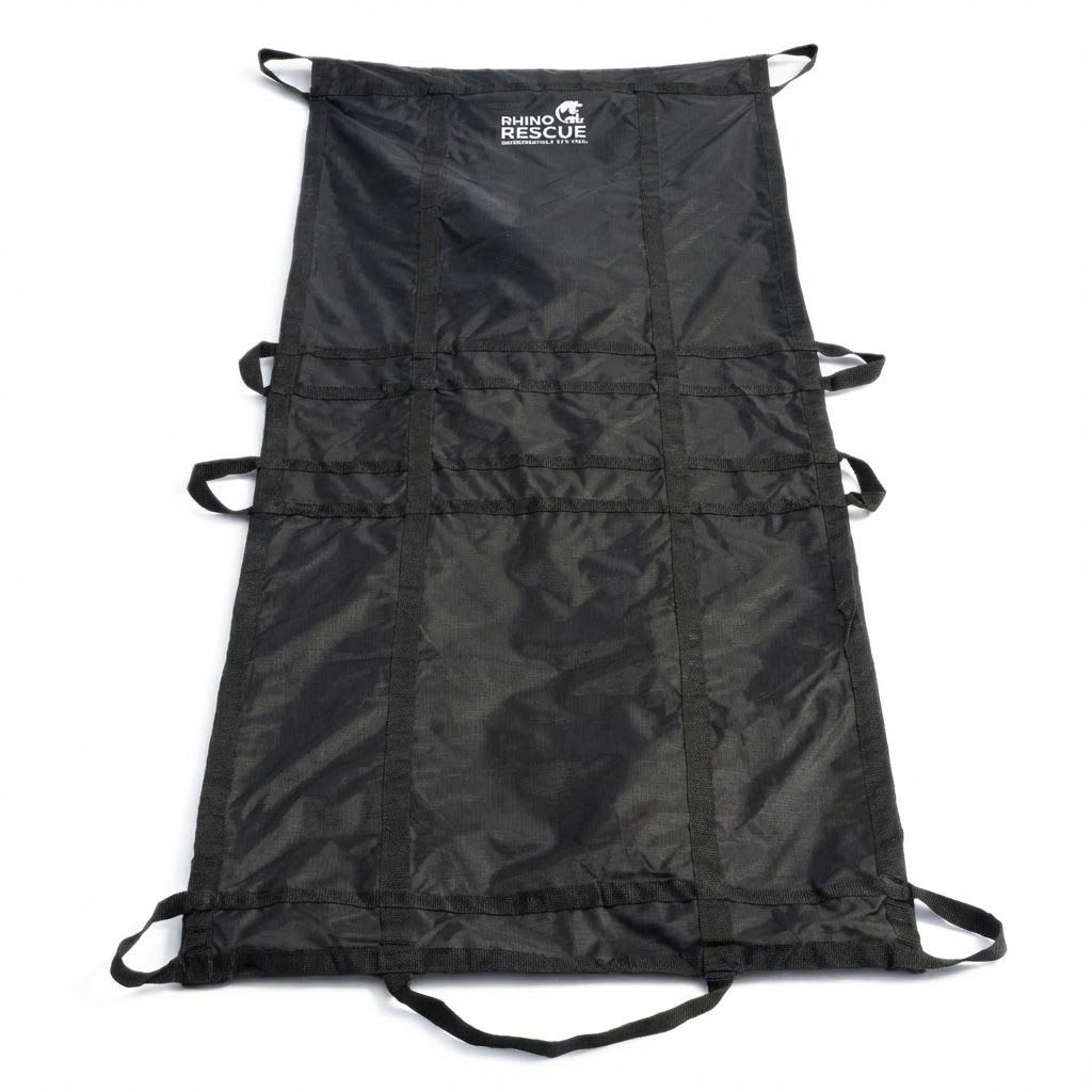 Многоразовые складные носилки Rhino Rescue MULTI-USE DISPOSABLE LITER DJRT0024 (черные), фото 5